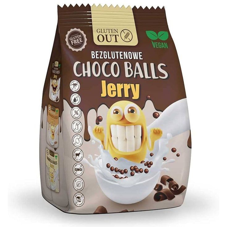 Gluten Out Choco Balls Jerry 375 G