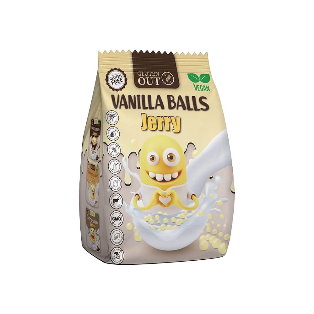 Gluten Out Vanilla Balls Jerry 375 G