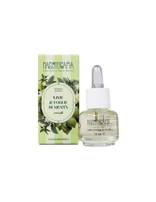 ESSENZA AROMATICA LIME FOGLIE E MENTA 15 ML ESSENZA AROMATICA LIME FOGLIE E MENTA 15 ML