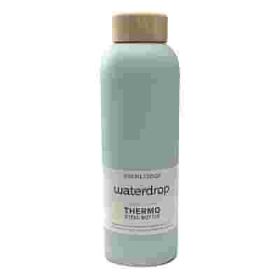 WATERDROP BOTTIGLIA ACCIAIO TURCHESE MATT 600 ML