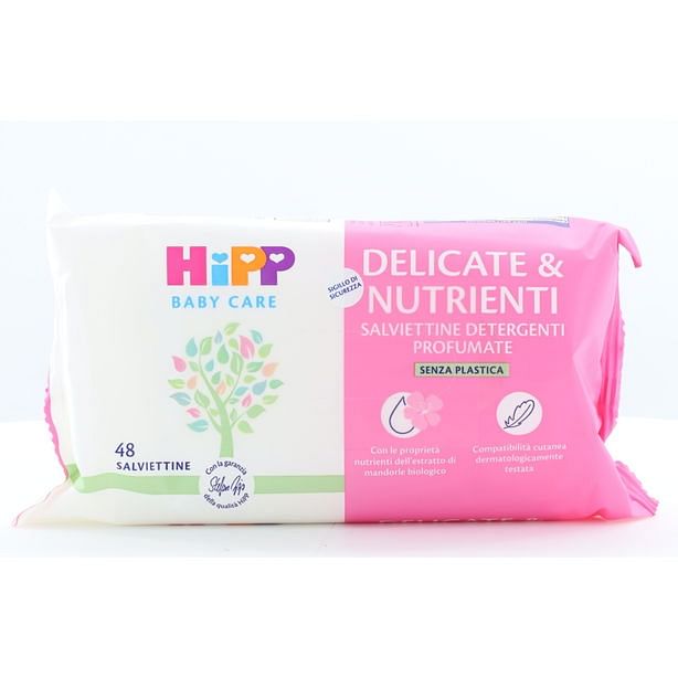 Hipp Salviettine Delicate&Nutrienti 48 Pezzi