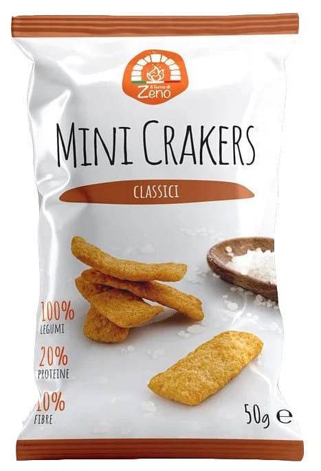 IL FORNO DI ZENO MINICRACKERS DI LEGUMI CLASSICI 50 G