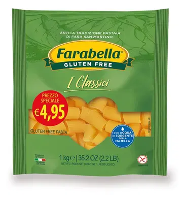 FARABELLA MEZZI RIGATONI PROMO 1 KG FARABELLA MEZZI RIGATONI PROMO 1 KG