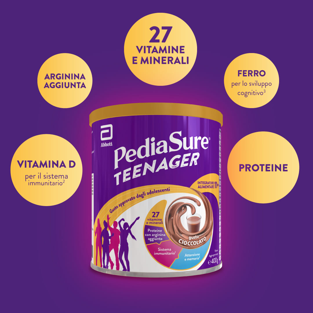 PEDIASURE TEENAGER CIOCCOLATO 400 G