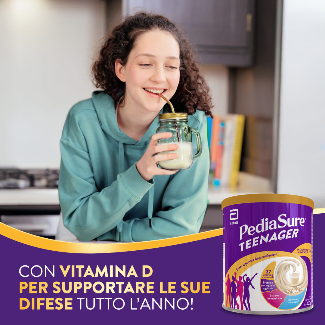 PEDIASURE TEENAGER VANIGLIA 400 G