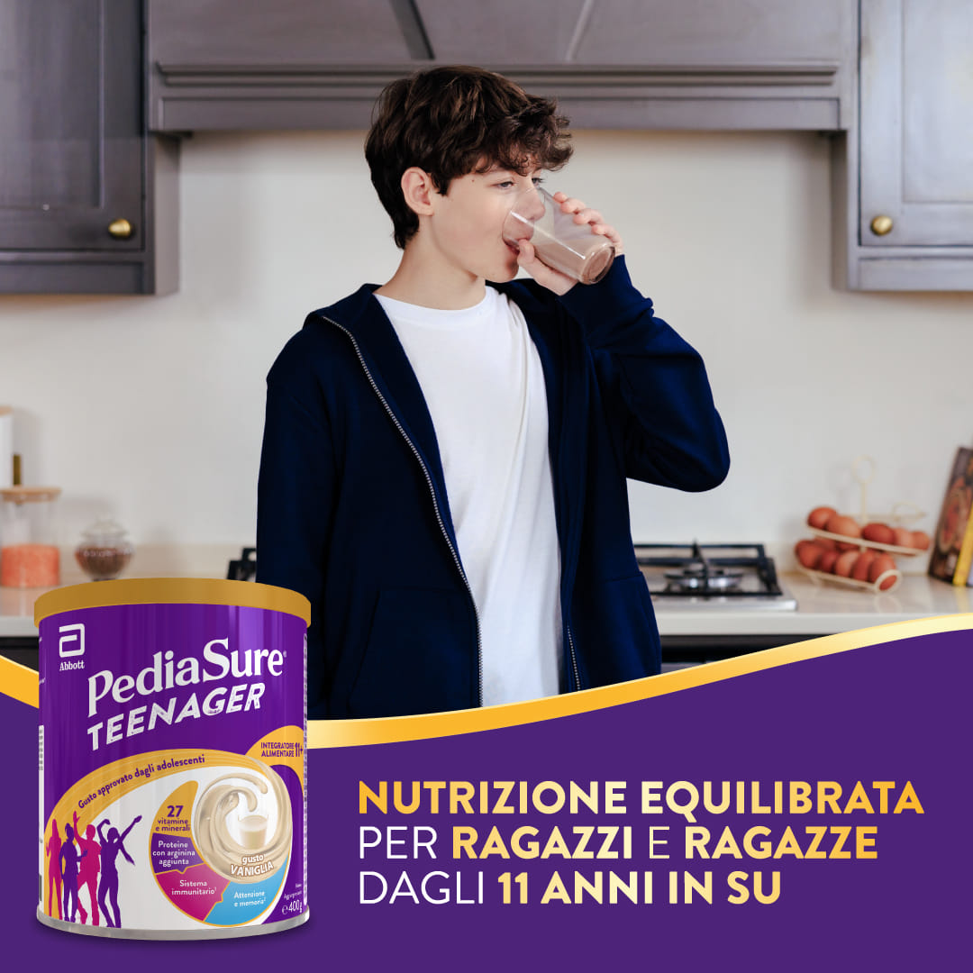 PEDIASURE TEENAGER VANIGLIA 400 G