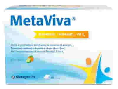 METAVIVA MAGNESIO/POTASSIO/VITAMINA C 40 BUSTINE