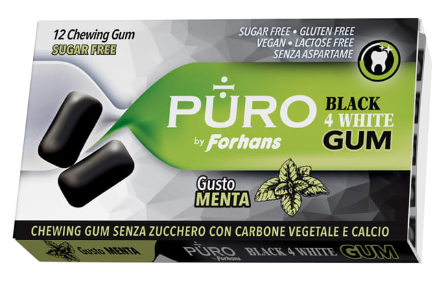 PURO BY FORHANS BLACK4WHITE 12 GOMME DA MASTICARE
