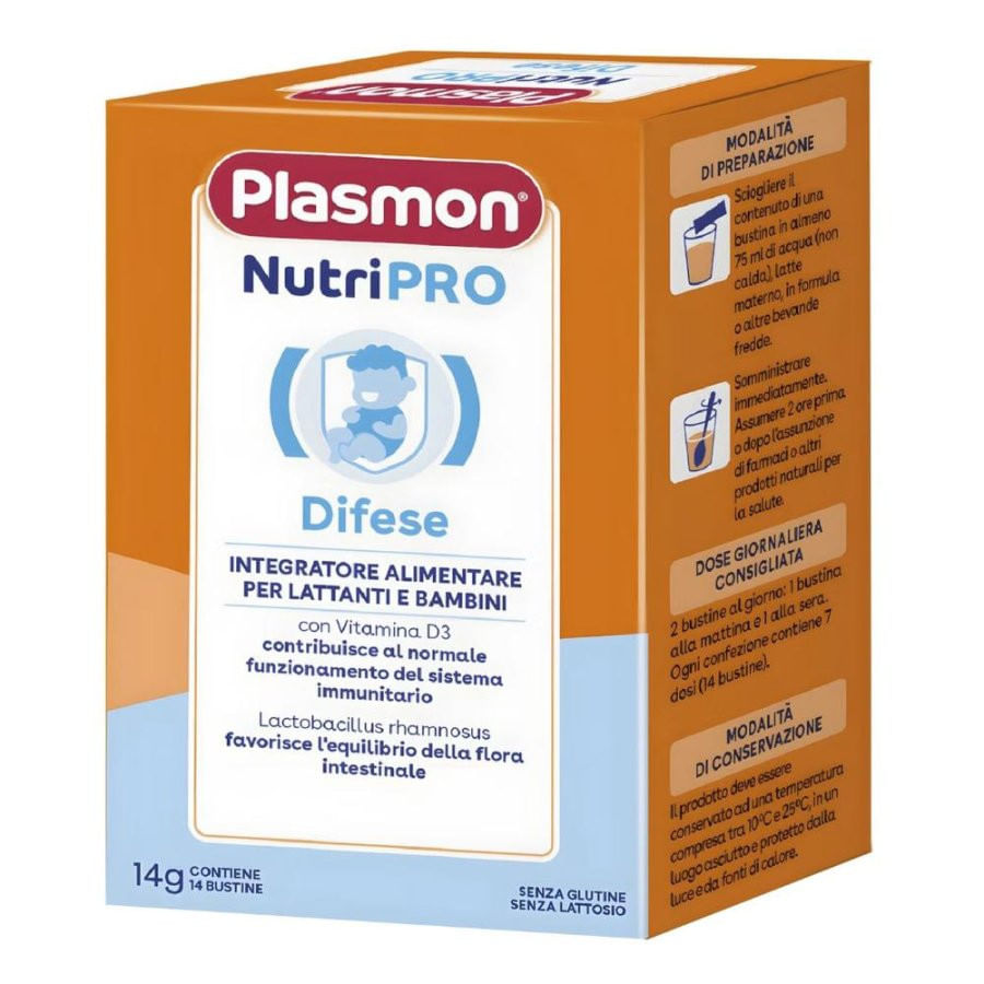 PLASMON NUTRIPRO DIFESE 14 BUSTINE