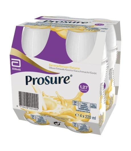 PROSURE BANANA 4 BOTTIGLIE DA 220 ML