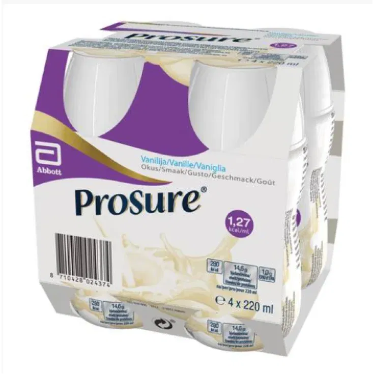 PROSURE VANILLA 4 BOTTIGLIE DA 220 ML