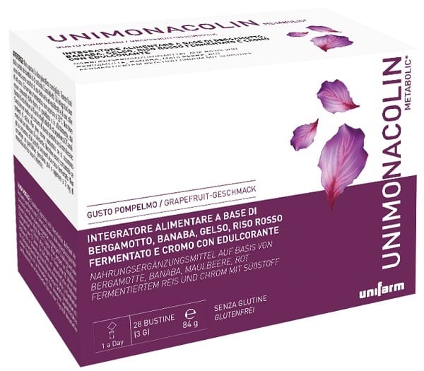 UNIMONACOLIN METABOLIC 28 BUSTINE