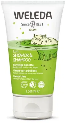 2 IN 1 KIDS SHOWER & SHAMPOO LIVELY LIME 150 ML 2 IN 1 KIDS SHOWER & SHAMPOO LIVELY LIME 150 ML