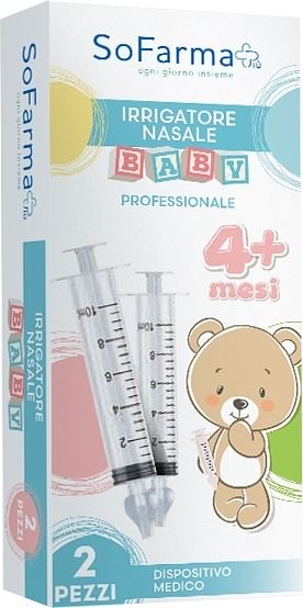 Irrigatore Nasale Baby 2 Pezzi Sofarmapiu'