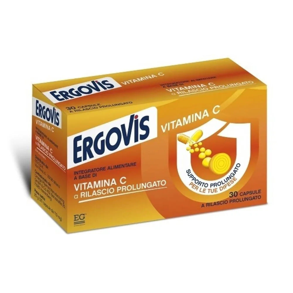 ERGOVIS VITAMINA C 30 CAPSULE