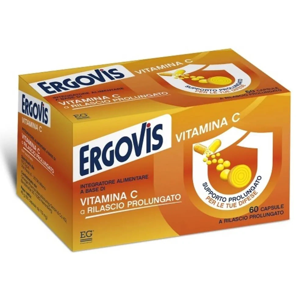 ERGOVIS VITAMINA C 60 CAPSULE