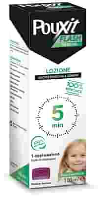 POUXIT FLASH VEGETAL LOZIONE PIDOCCHI E LENDINI 100 ML CON PETTINE