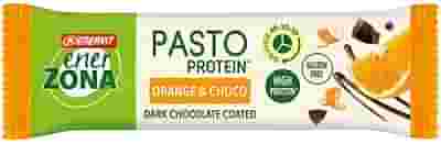 ENERZONA PASTO PROTEIN ORANGE&CHOCO BARRETTA RICOPERTA CON CIOCCOLATO FONDENTE 58 G