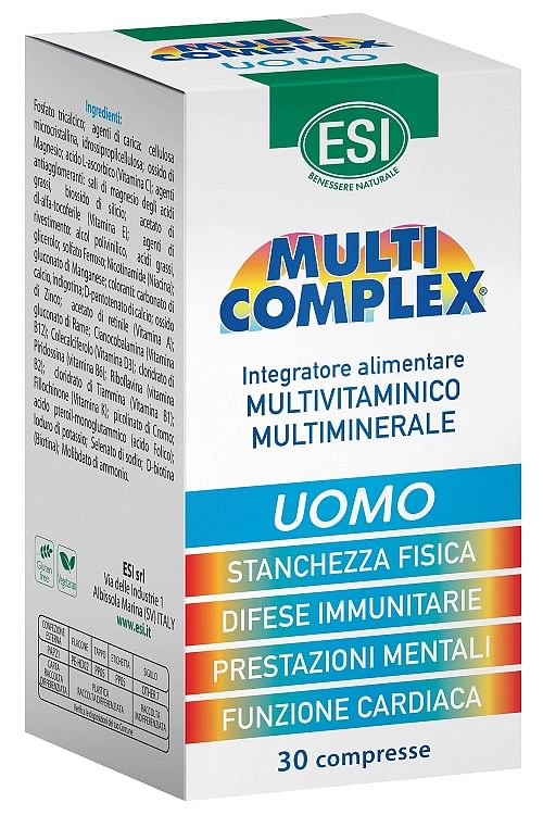 Esi Multicomplex Uomo 30 Compresse