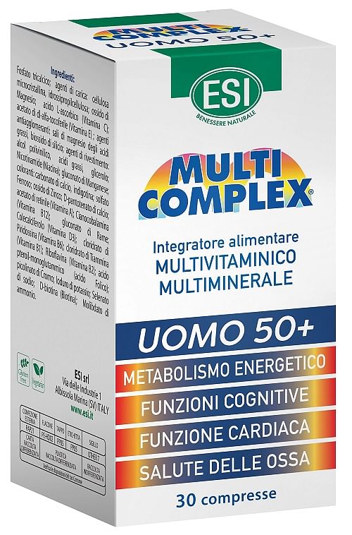 Esi Multicomplex Uomo 50+ 30 Compresse