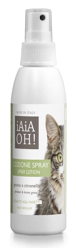 IAIAOH GATTO LOZIONE SPRAY GERANIO CITRONELLA 125 ML