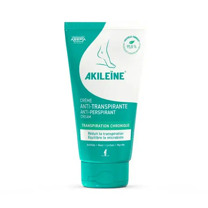 Akileine Verde Crema Antitraspirante 75 Ml