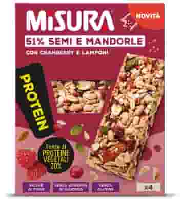 MISURA PROTEIN 4 BARRETTE AI FRUTTI ROSSI X 30 G