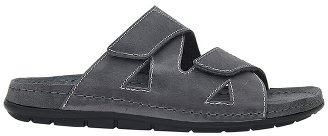 Aberdeen 2 Straps Man Leather M Anthracite 43