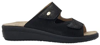 ANTONIA ELASTIC PRINTED SUEDE+SUEDE W BLACK 41 ANTONIA ELASTIC PRINTED SUEDE+SUEDE W BLACK 41