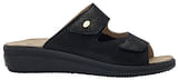 ANTONIA ELASTIC PRINTED SUEDE+SUEDE W BLACK 41
