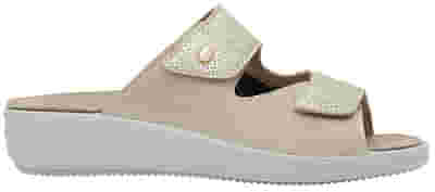 ANTONIA ELASTIC PRINTED SUEDE+SUEDE W PLATINUM 38