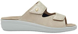 ANTONIA ELASTIC PRINTED SUEDE+SUEDE W PLATINUM 39