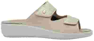 ANTONIA ELASTIC PRINTED SUEDE+SUEDE W PLATINUM 39