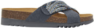 LA SERENA STRAP SATIN+BEADS W DENIM 39