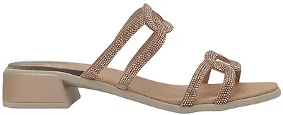 LIPARI MICROFIBRE+STRASS W ROSE GOLD 39 LIPARI MICROFIBRE+STRASS W ROSE GOLD 39
