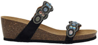 ORTIGIA MICROFIBRE + IRIDESCENT STONES W BLACK 41