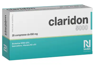 CLARIDON 5000 20 COMPRESSE CLARIDON 5000 20 COMPRESSE