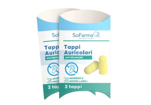 TAPPI AURICOLARI 2 PEZZI SOFARMAPIU'