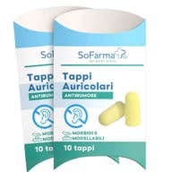TAPPI AURICOLARI 10 PEZZI SOFARMAPIU'
