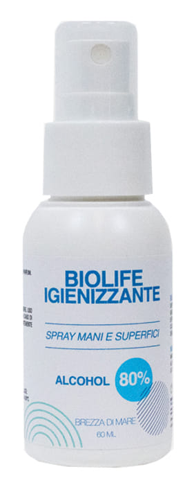 BIOLIFE IGIENIZZANTE MANI SUPERFICI 60 ML