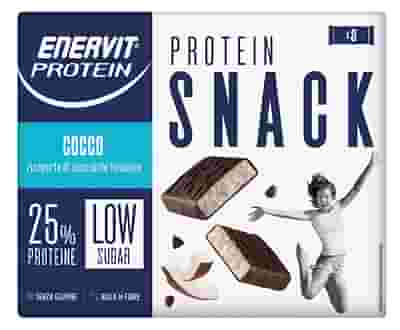 ENERVIT PROTEIN SNACK COCCO LOW SUGAR  ASTUCCIO 8 X 27 G