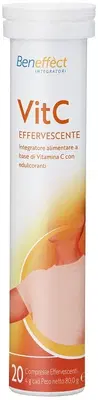 BENEFFECT VIT C EFFERVESCENTE ARANCIA 20 COMPRESSE BENEFFECT VIT C EFFERVESCENTE ARANCIA 20 COMPRESSE