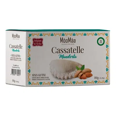 MOOMAA CASSATELLE MANDORLA 2 BUSTINE X 40 G MOOMAA CASSATELLE MANDORLA 2 BUSTINE X 40 G