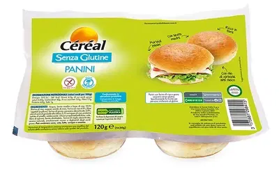 CEREAL PANINI SENZA GLUTINE 4 PEZZI DA 30 G CEREAL PANINI SENZA GLUTINE 4 PEZZI DA 30 G