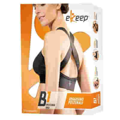 REGGISENO POSTURALE EKEEP B1 POSTURAL BRA NERO 4 PLUS