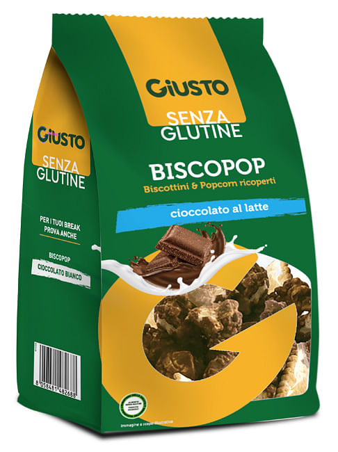 Giusto Senza Glutine Biscopop New 80 G