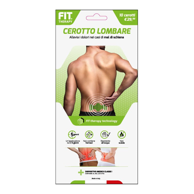 FIT THERAPY CEROTTO LOMBARE 10 PEZZI