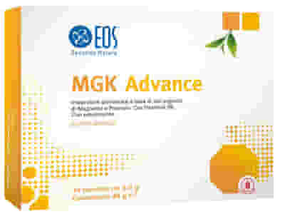 EOS MGK ADVANCE 14 BUSTINE DA 3,5 G GUSTO ARANCIA CON EDULCORANTE SENZA GLUTINE