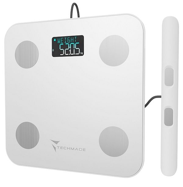 Techmade Bilancia Body Fat Con Elettrodi Tm Scale2