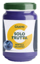 GIUSTO SOLO FRUTTA CONFETTURA MIRTILLI SELVATICI 220 G